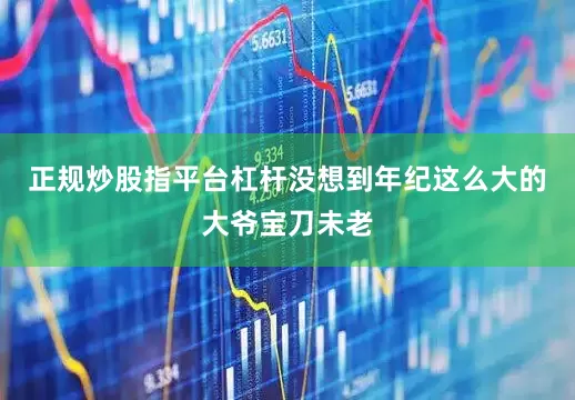 正规炒股指平台杠杆没想到年纪这么大的大爷宝刀未老
