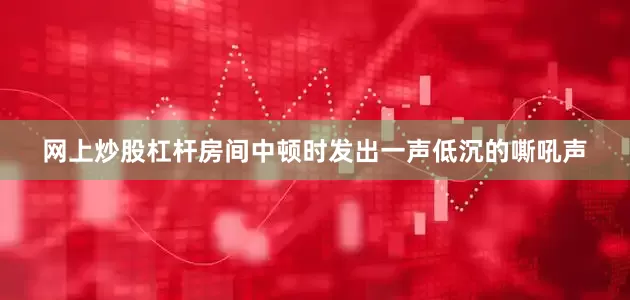 网上炒股杠杆房间中顿时发出一声低沉的嘶吼声