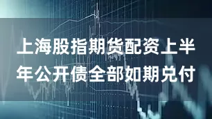 上海股指期货配资上半年公开债全部如期兑付