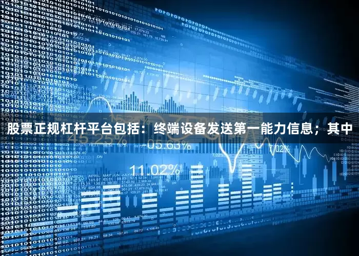 股票正规杠杆平台包括：终端设备发送第一能力信息；其中