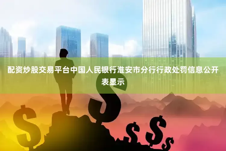 配资炒股交易平台中国人民银行淮安市分行行政处罚信息公开表显示